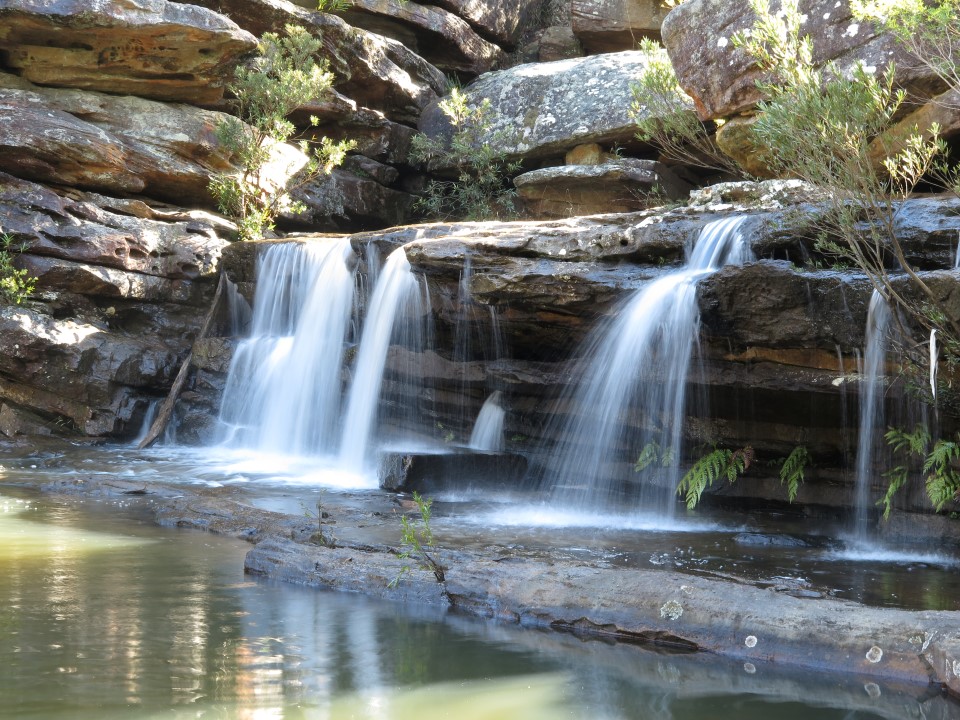 Heathcote National Park waterfall